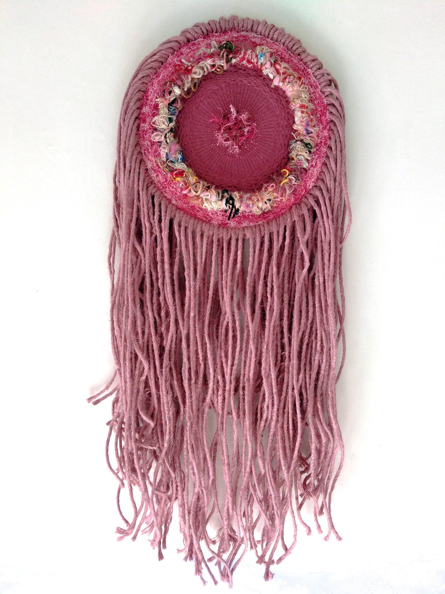 art textile-fiber art-rope-fil-Maureen Lasne-Contemporary art-Organic piece